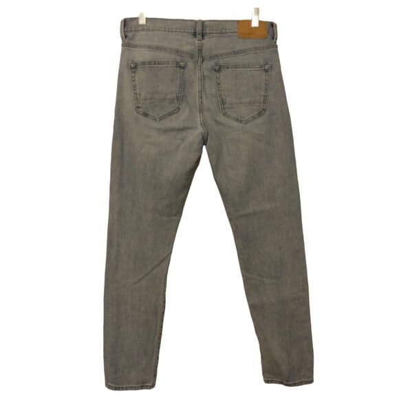 PacSun jeans mens 30x32 blue denim slim fit tapered leg light wash stretch - Picture 2 of 10